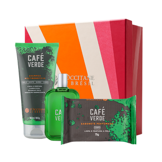 Presente Banho e Deo Colônia Café Verde